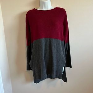 Vince Camuto Color Block Sweater Size L